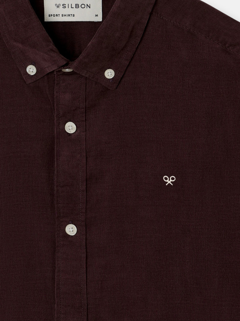 Camisa sport pana marron