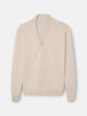 Cardigan clasico beige