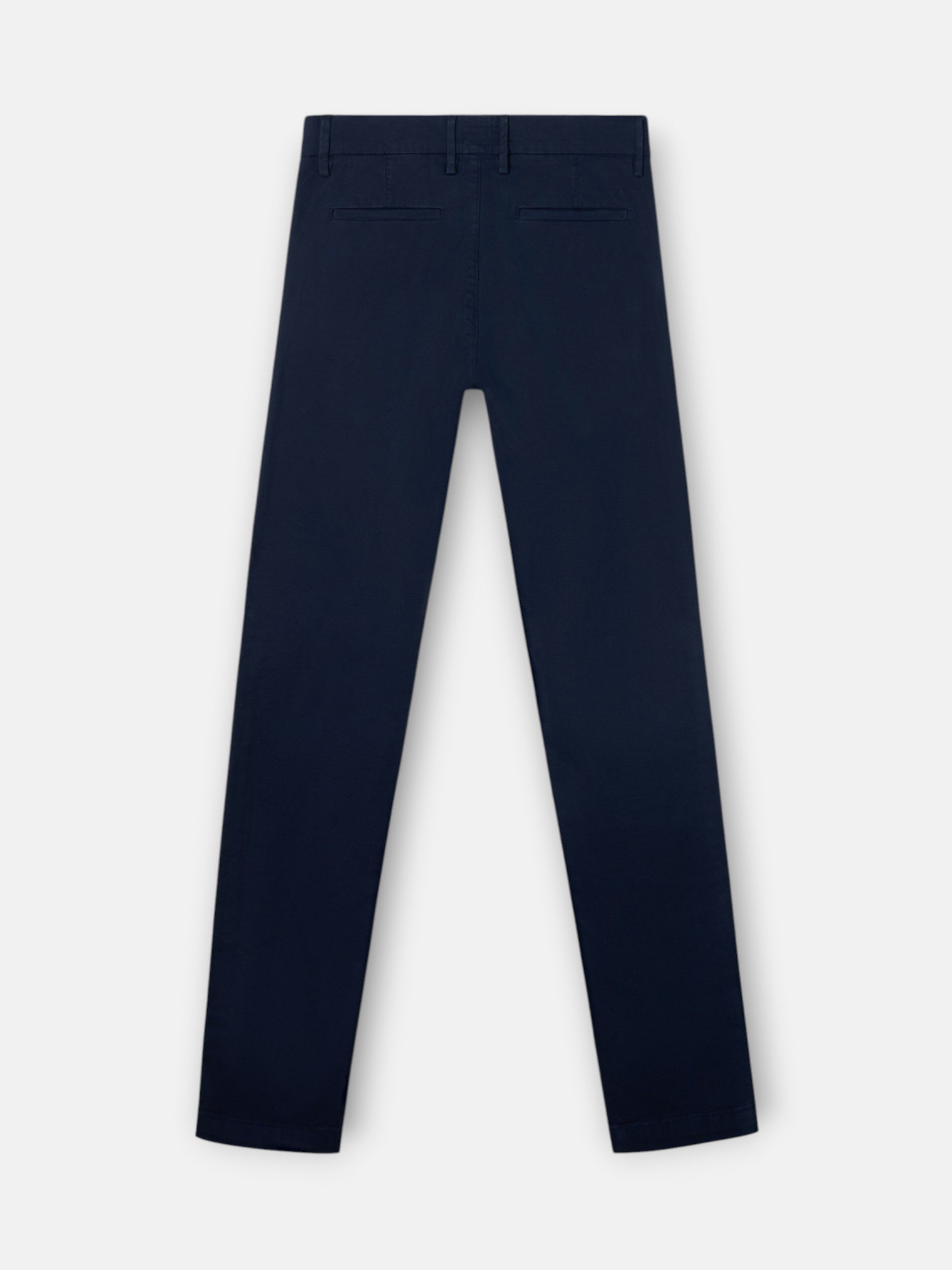 Calças chino desportivas azul-marinho
