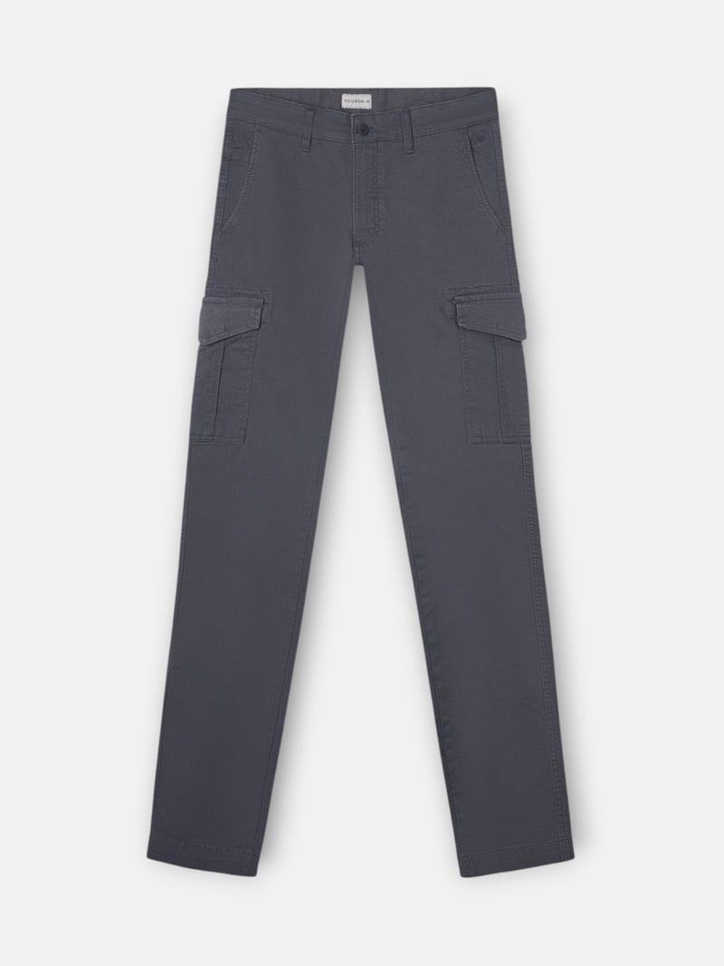 Pantalon cargo sport gris anthracite