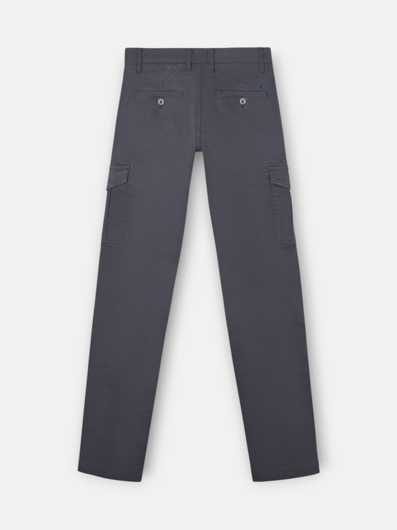 Pantalon cargo sport gris anthracite
