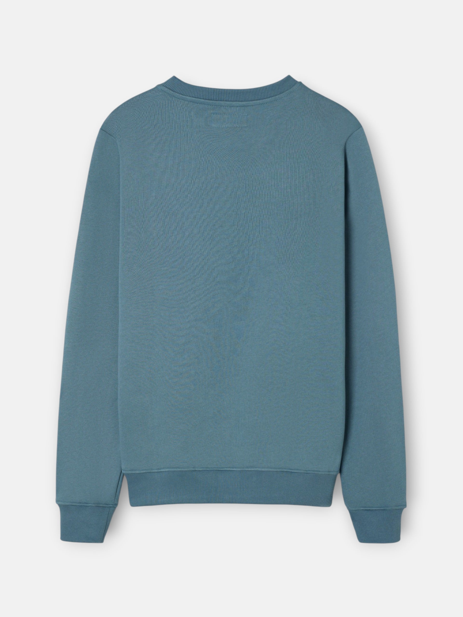 Petroleum embossed racket sweatshirt