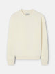 Sweatshirt raquete relevo creme