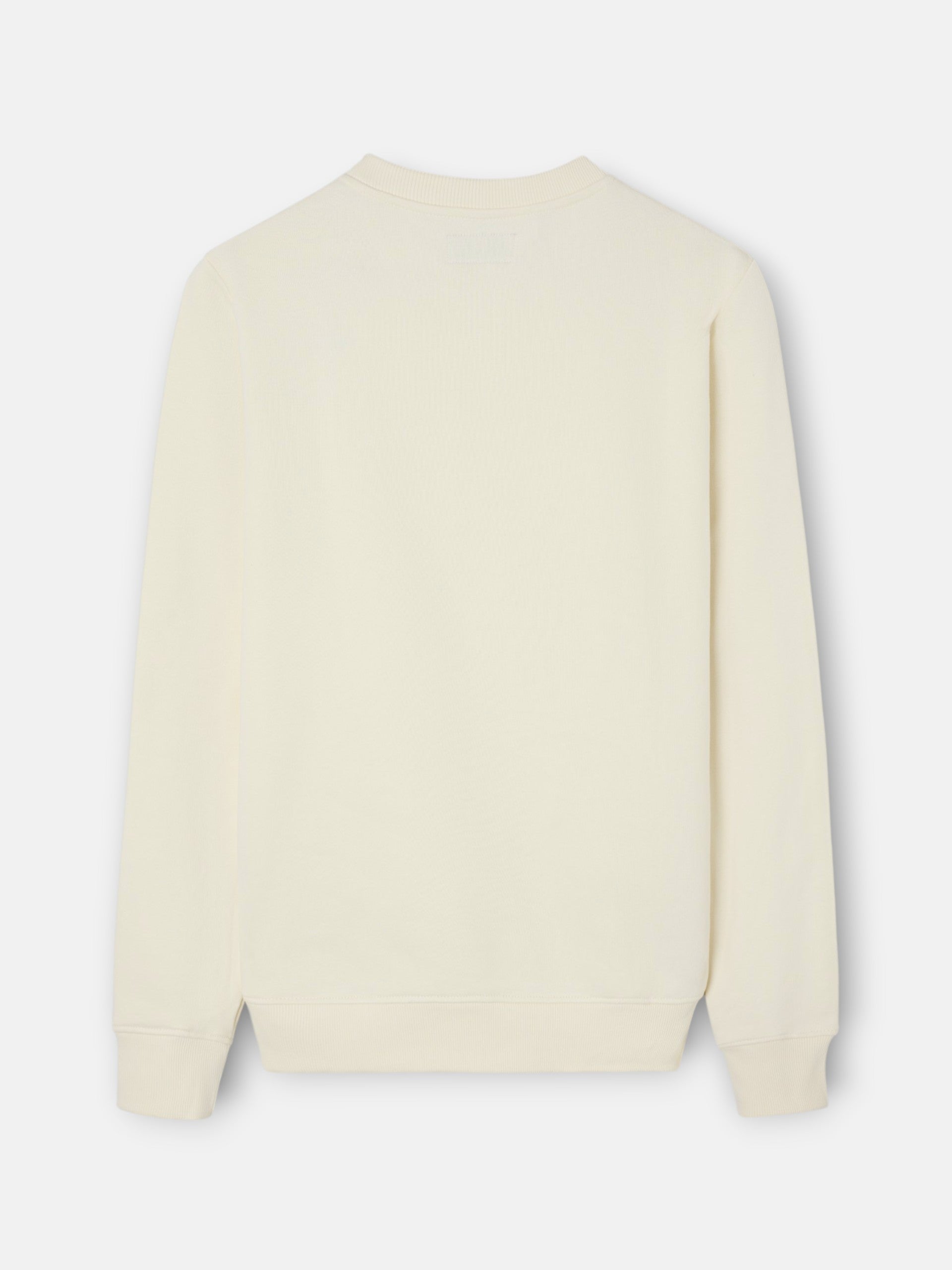 Sweatshirt raquete relevo creme