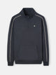 Sweatshirt meia fecho sb cinzenta