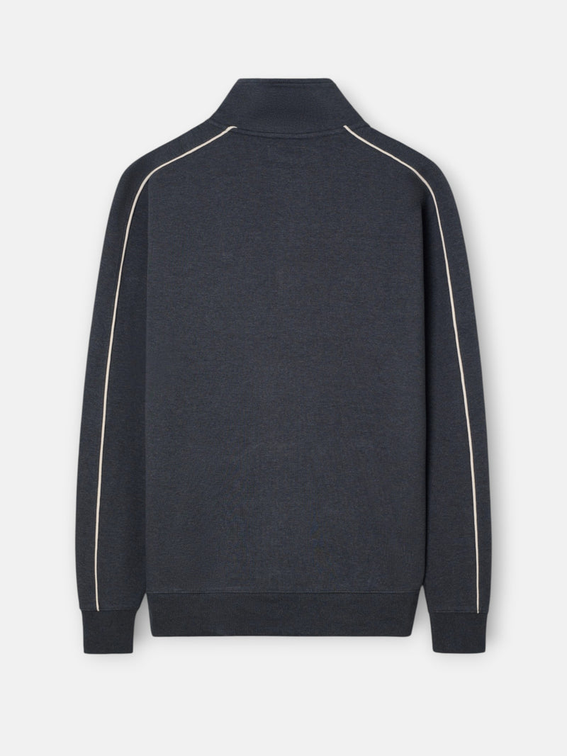 Sudadera chandal media cremallera sb gris