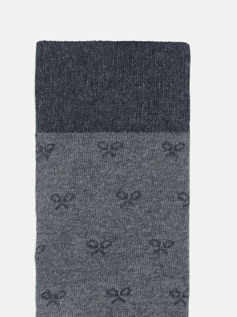 Grey multi-racket socks