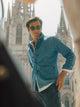 Sobrecamisa denim cruise ajustables azul
