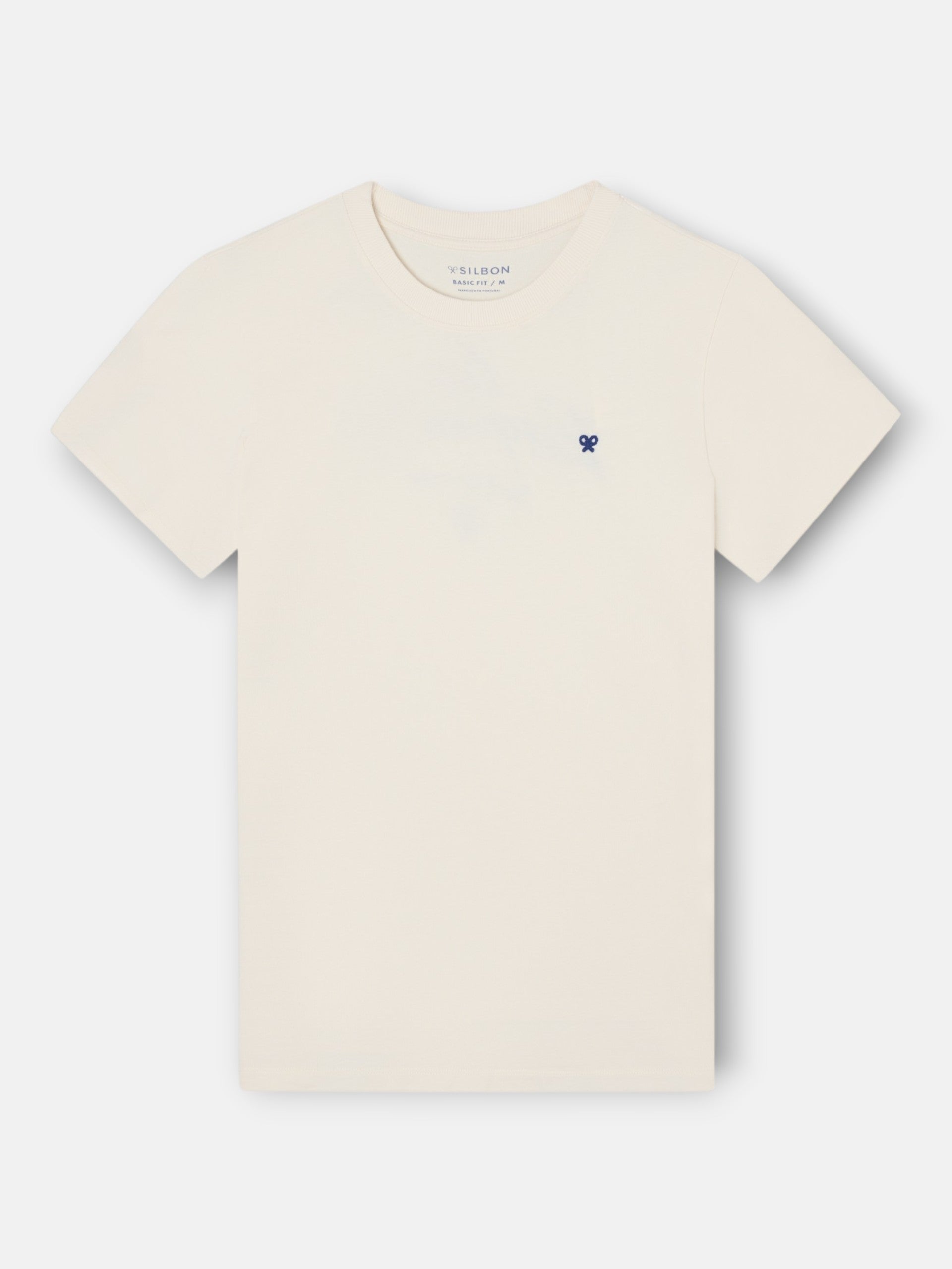 Camiseta les raquettes crema