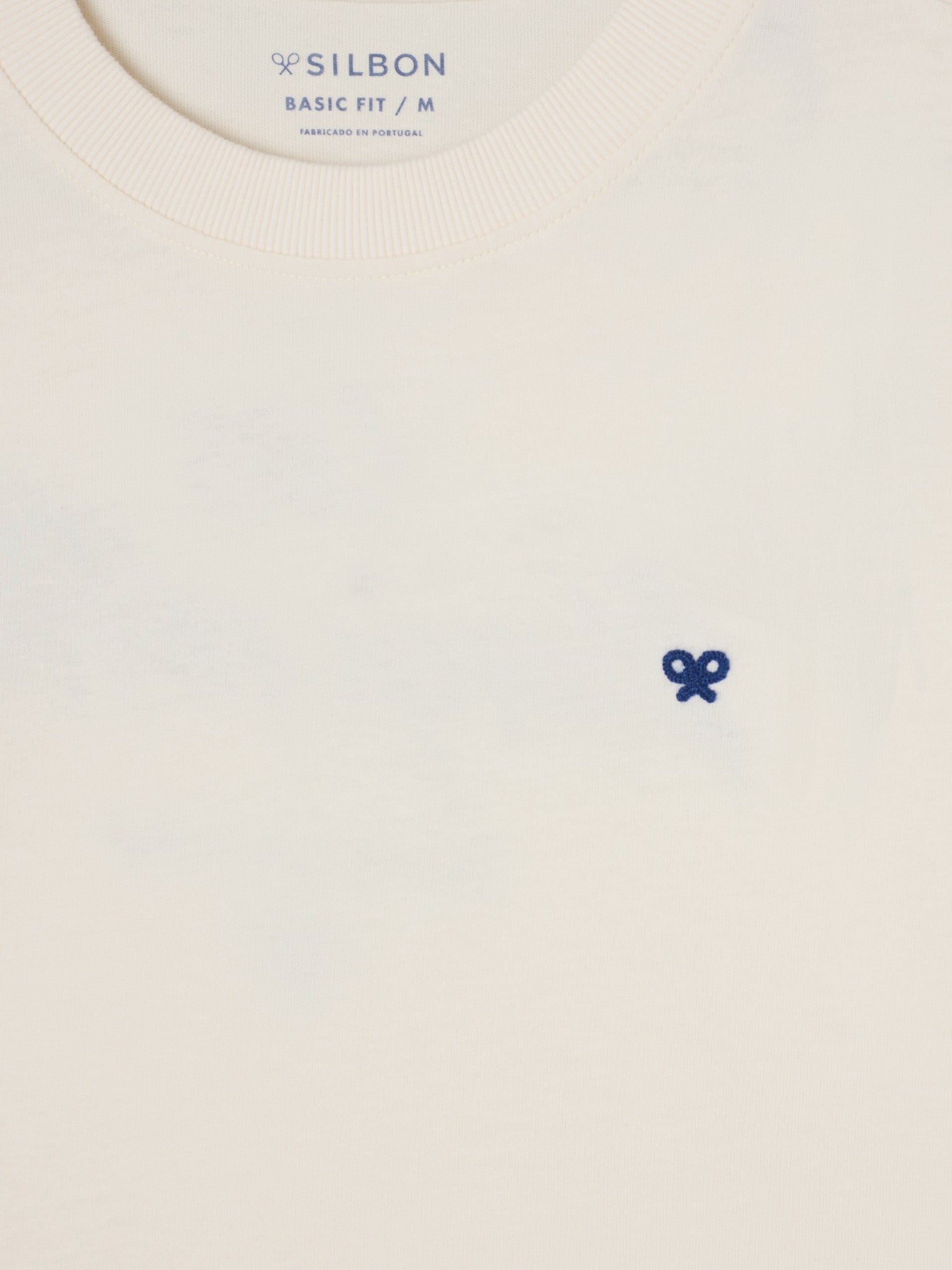 Camiseta les raquettes crema