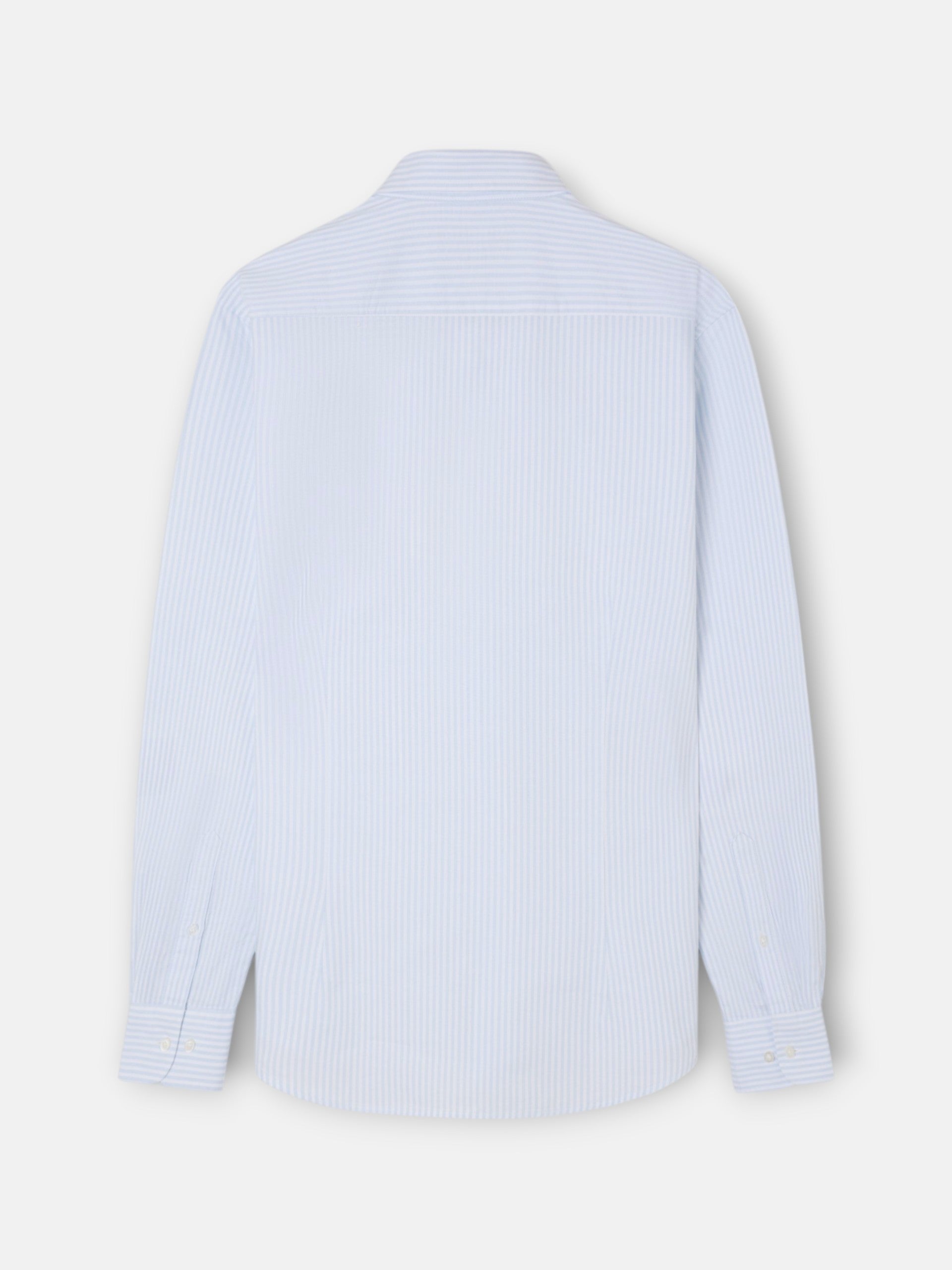 Camisa sport oxford raya media celeste