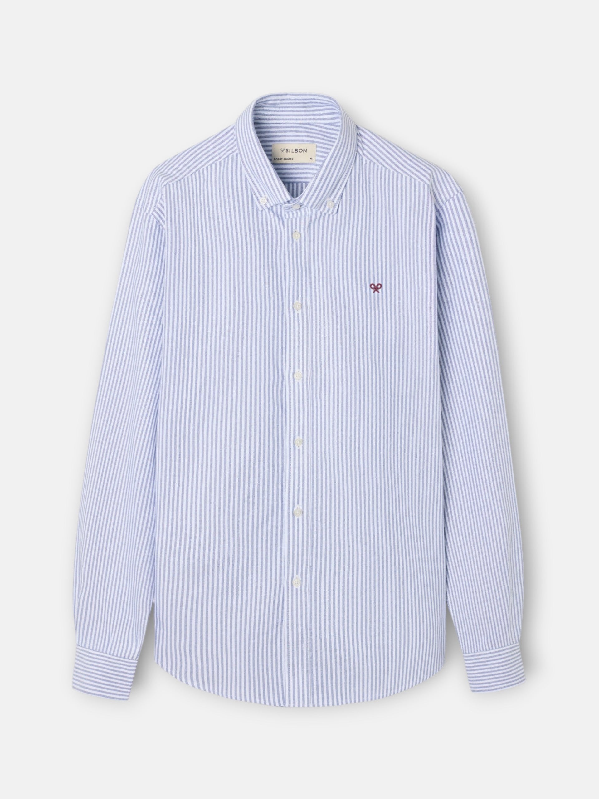 Camisa sport oxford raya media navy