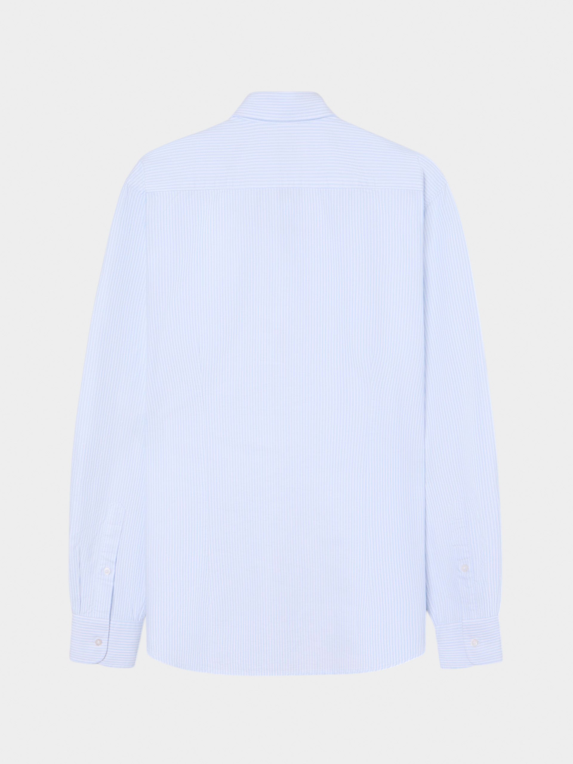 Sport cruise shirt with blue striped pocket