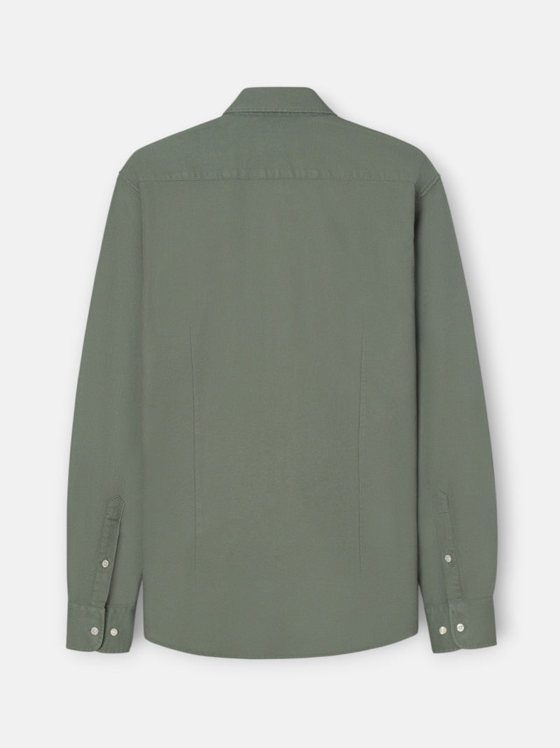 Camisa sport structure bolsillos verde