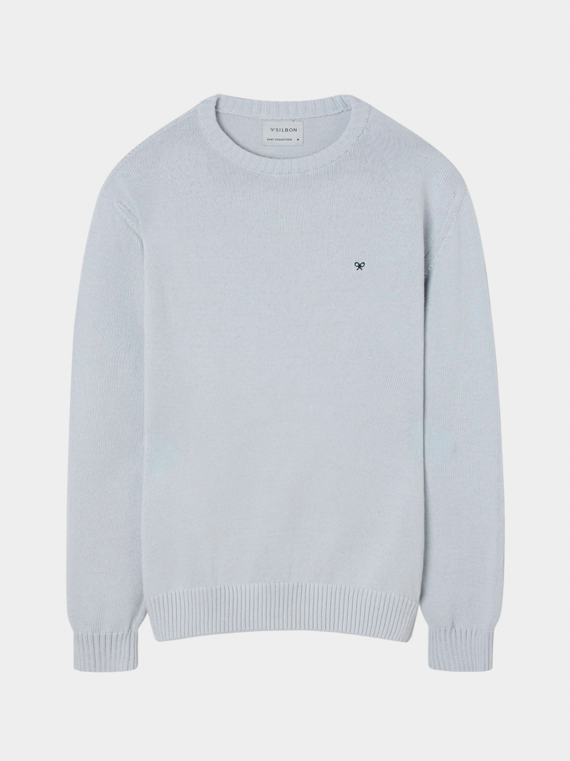 Pull uni bleu ciel
