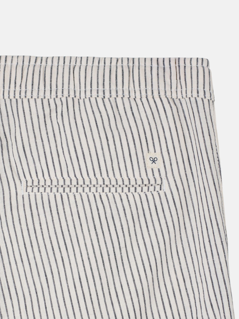 Sport cruise trousers with blue stripes