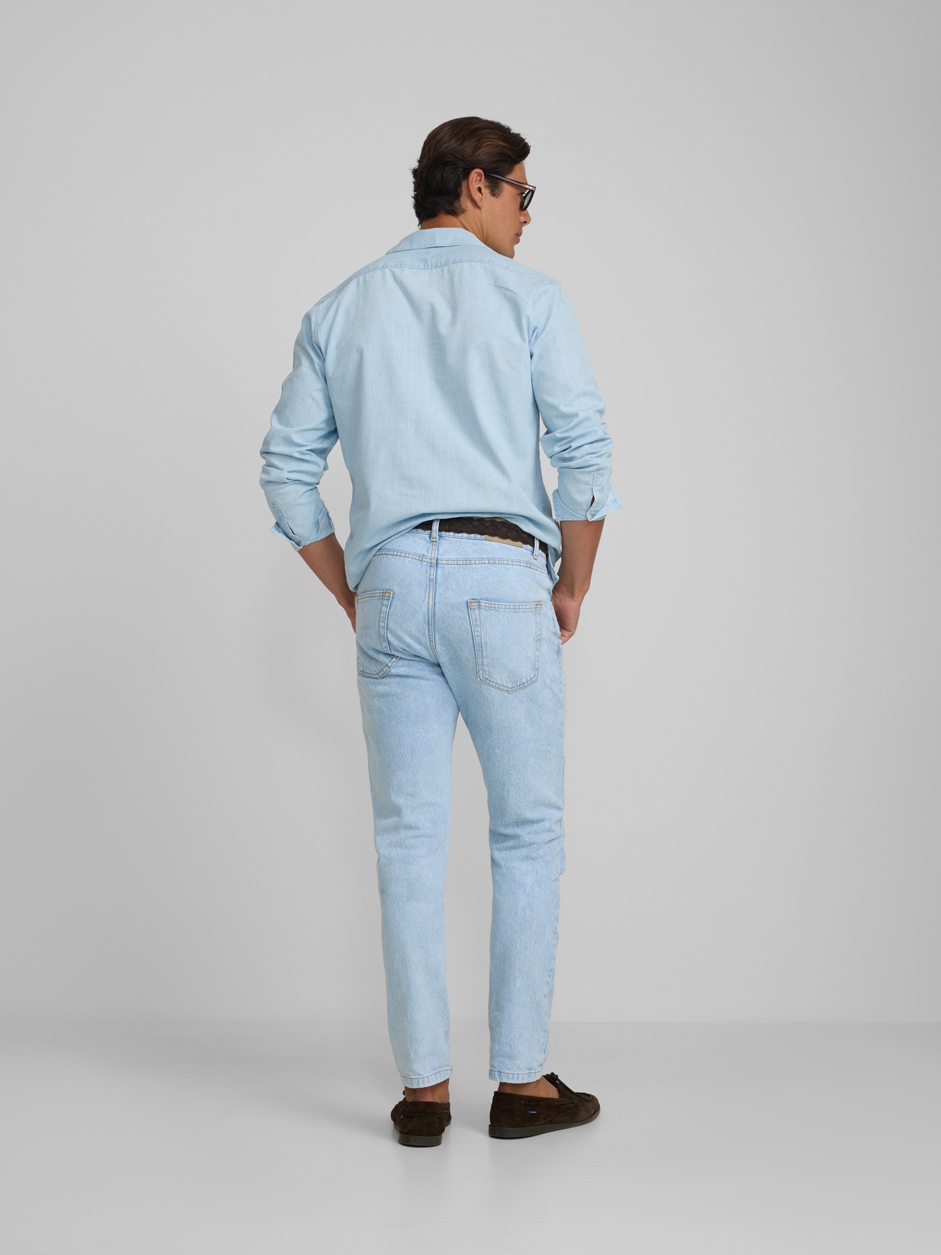 Pantalon sport cruise denim azul