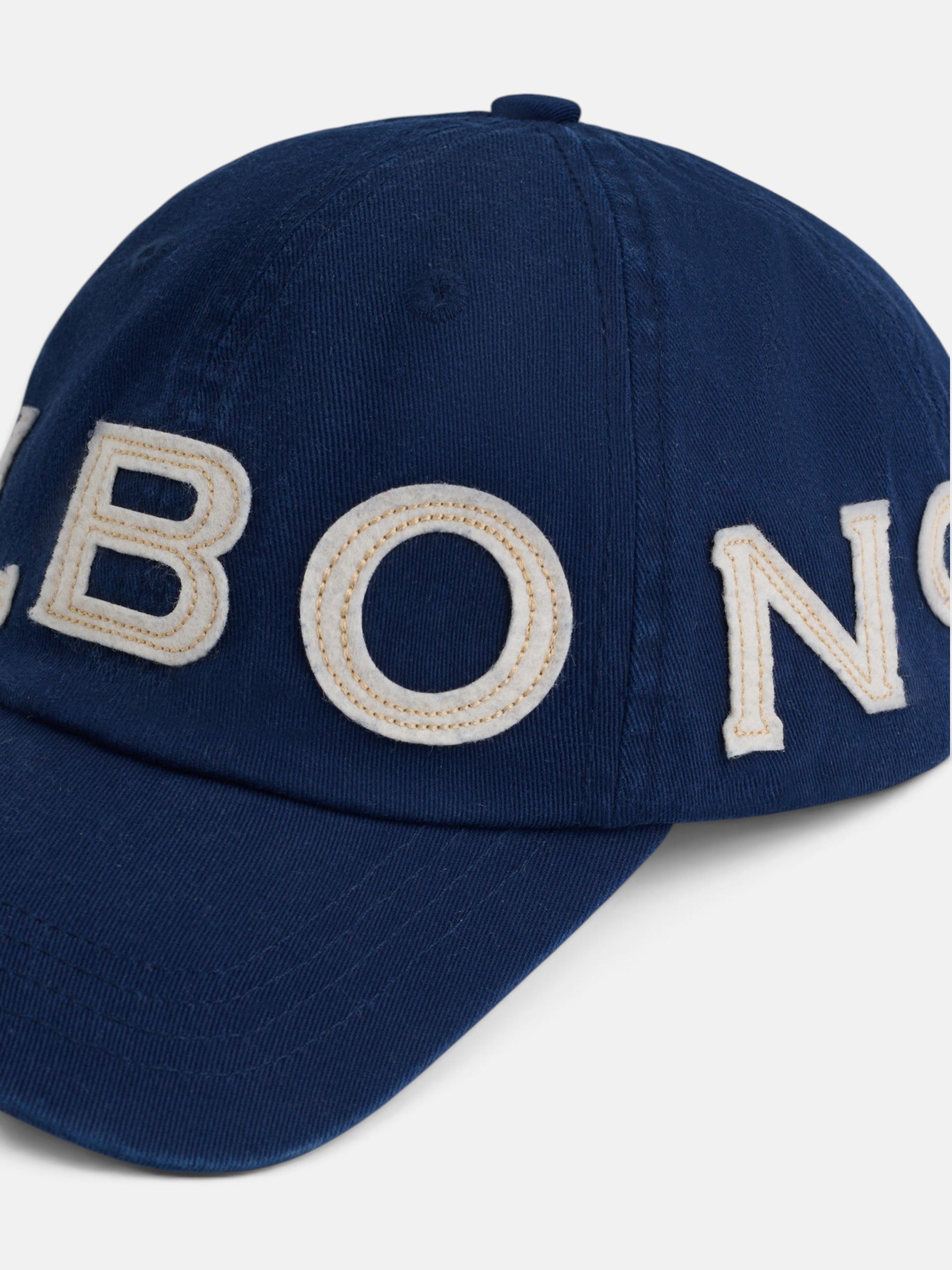Navy blue logo cap