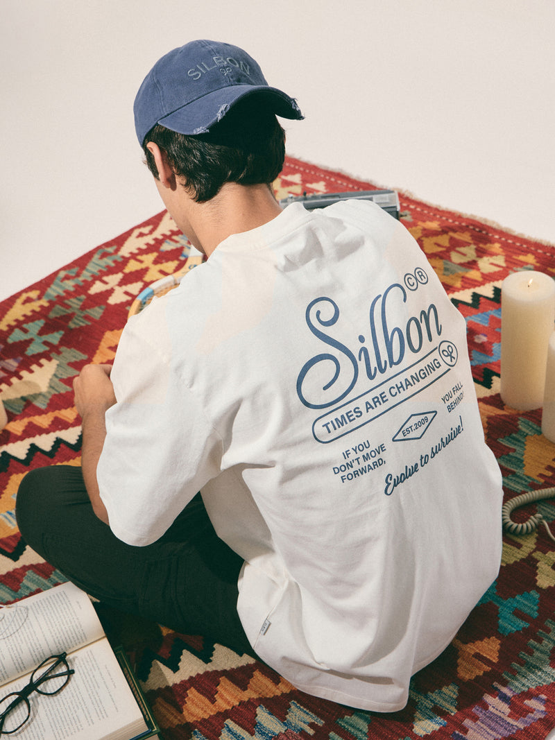 T-shirt special fit evolve to survive crème