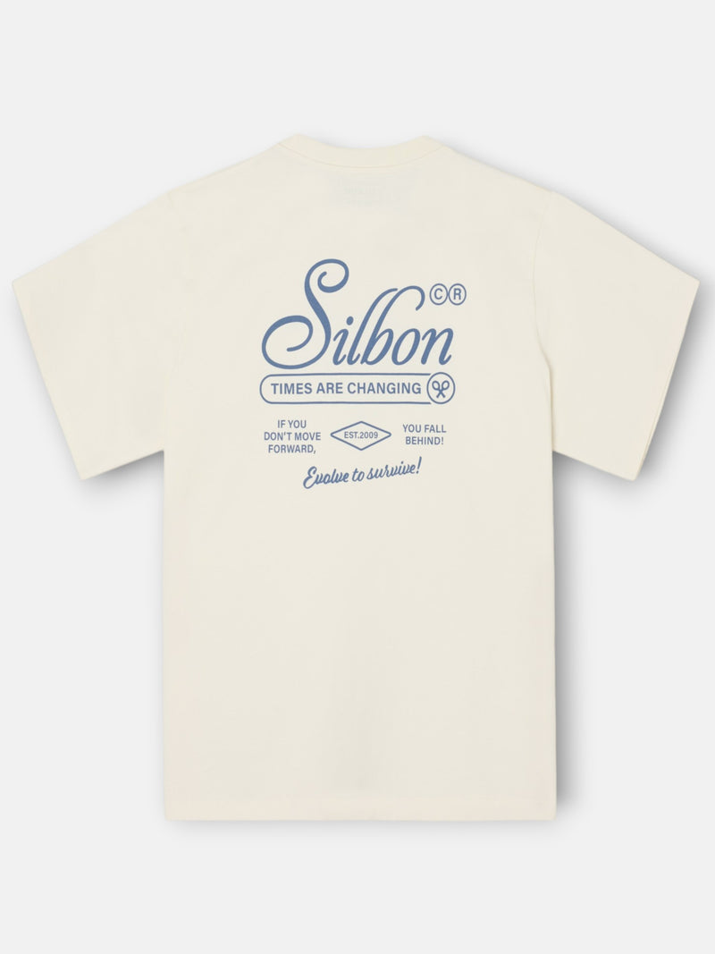T-shirt special fit evolve to survive crème