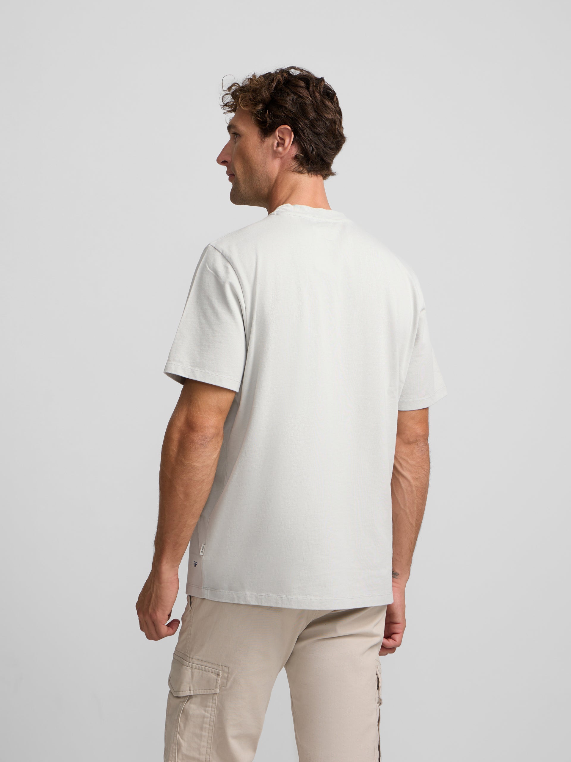 T-shirt Silbon crayon gris clair
