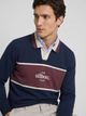 Sweatshirt polo young stories azul-marinho