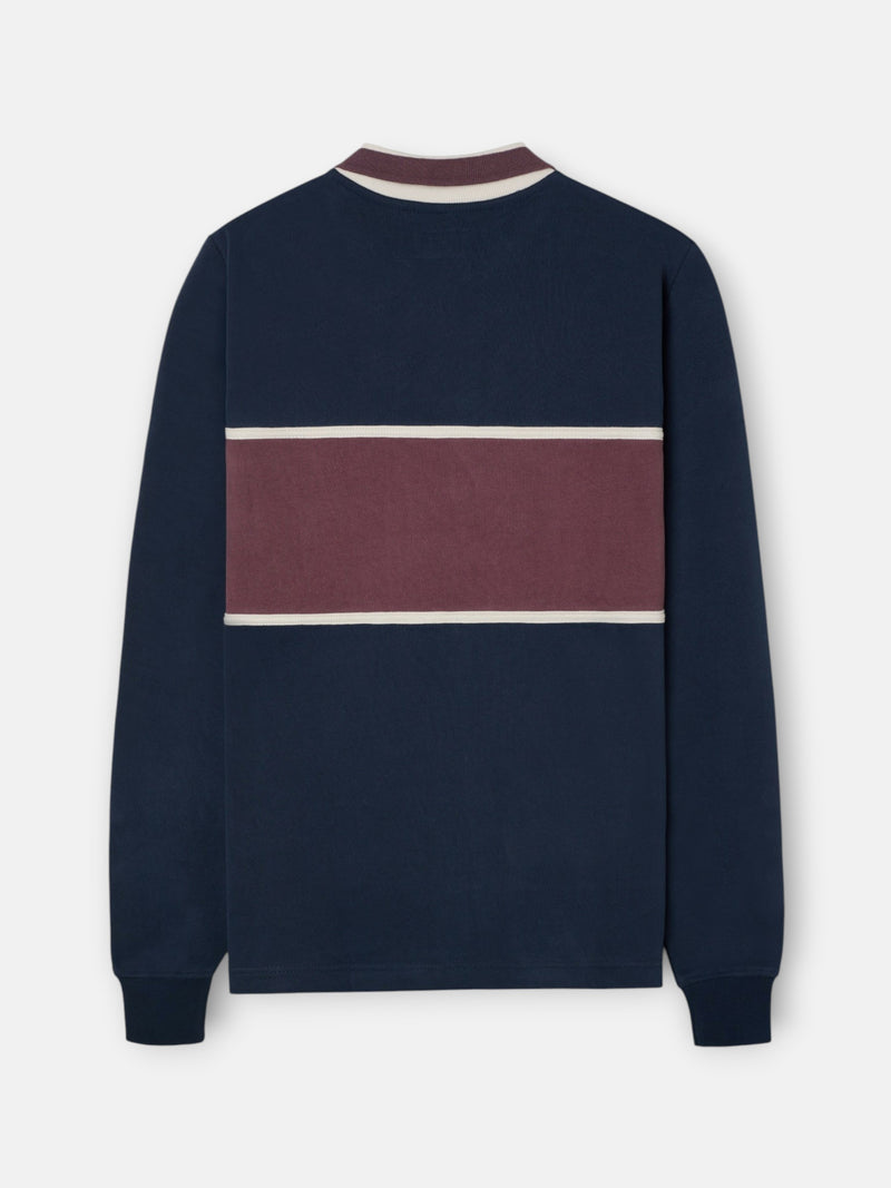 Sudadera polo young stories azul marino
