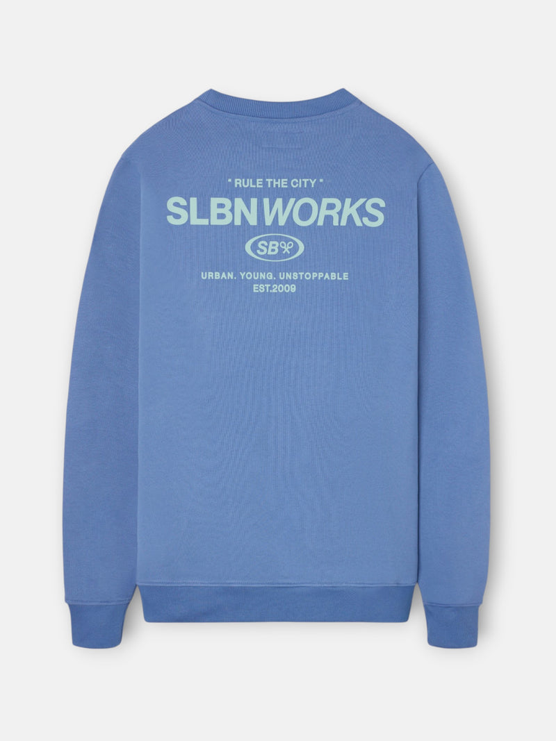 SLBN Works blue sweatshirt