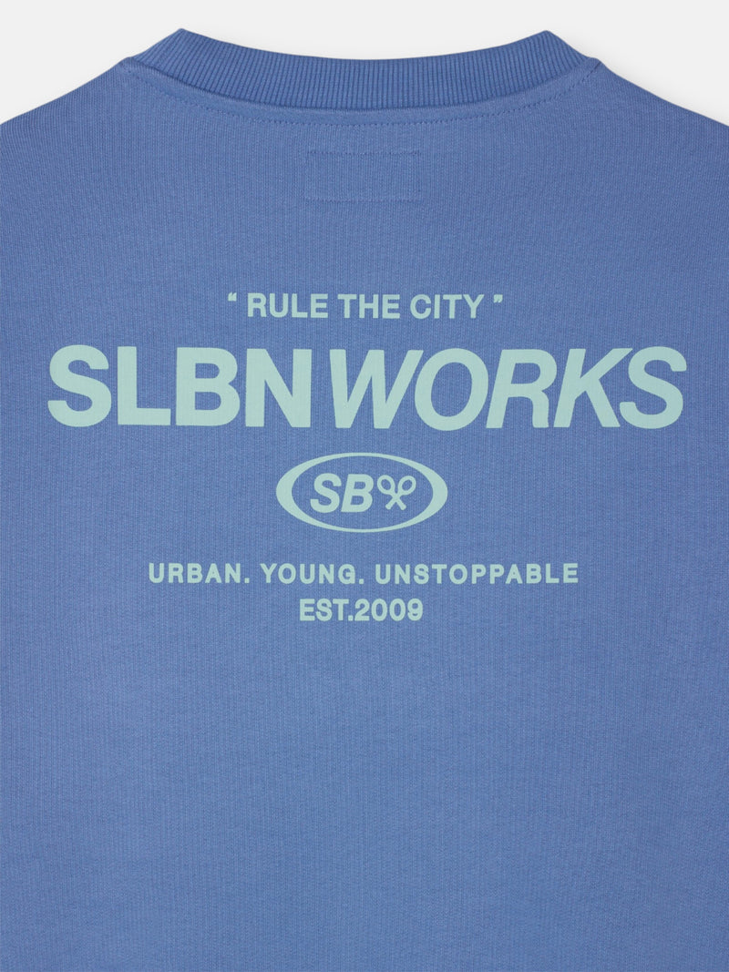 SLBN Works blue sweatshirt