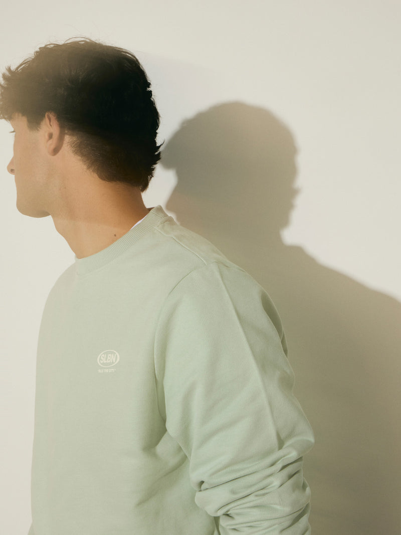 Sudadera slbn works verde