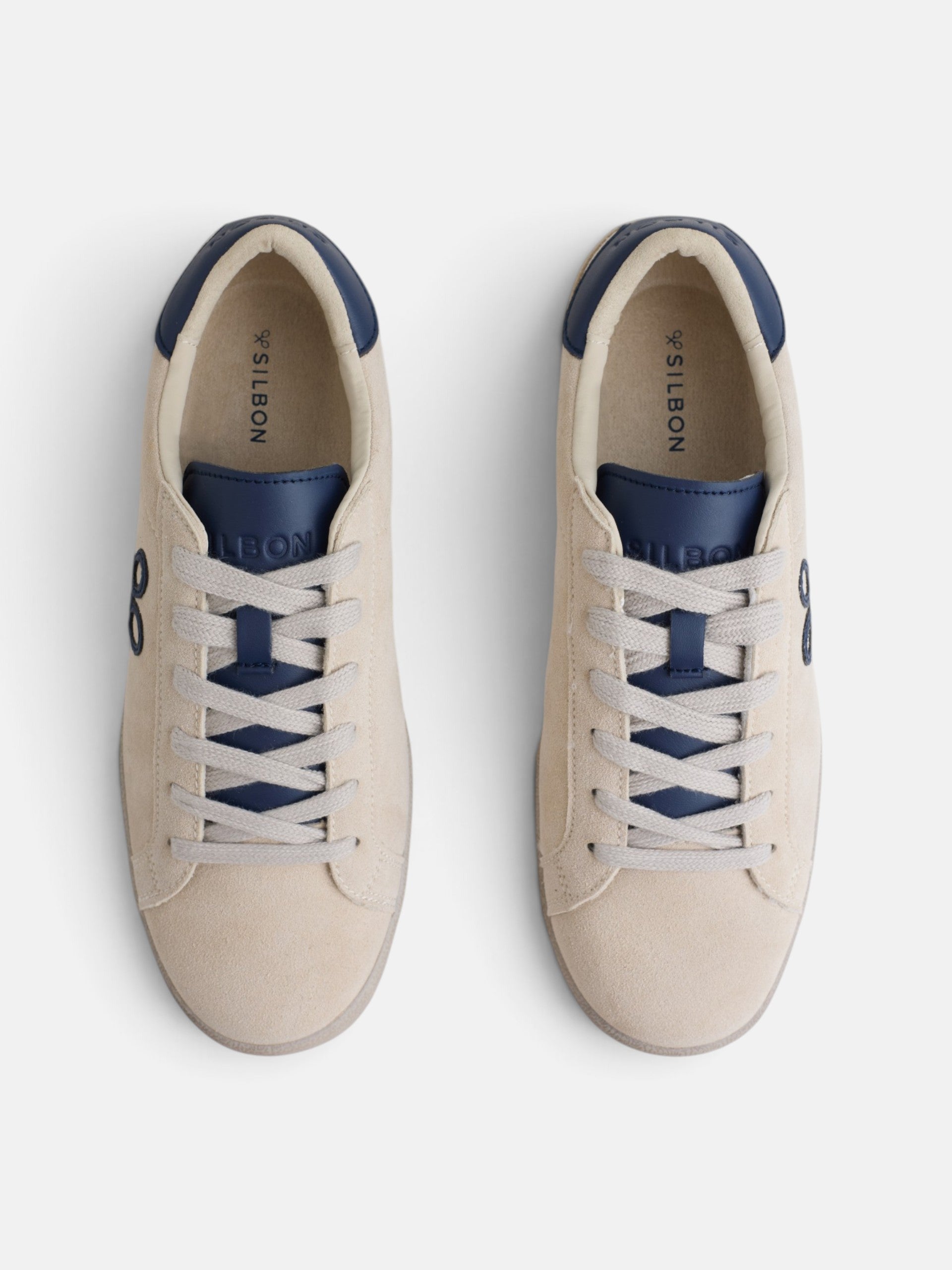 Zapatilla serraje desgastada beige