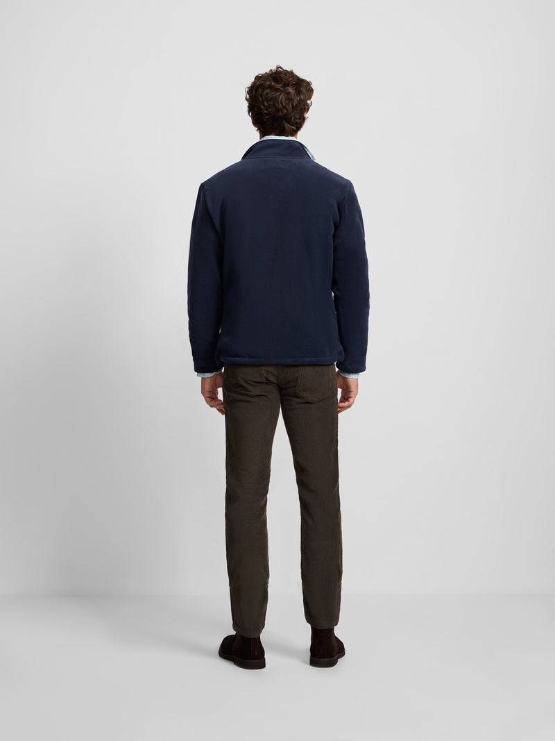 Navy blue fleece