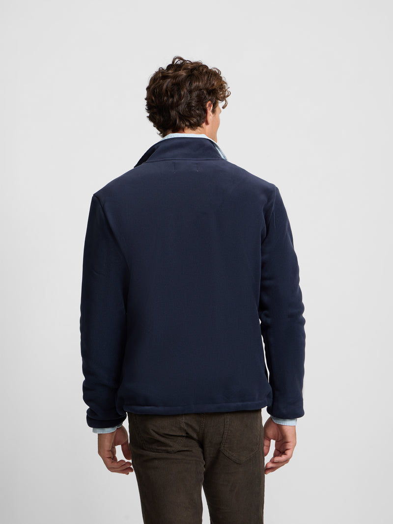 Navy blue fleece