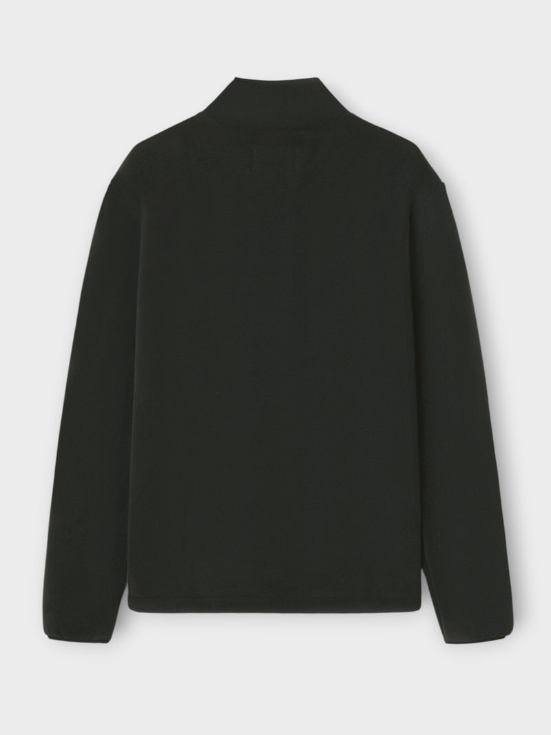 Green fleece lining