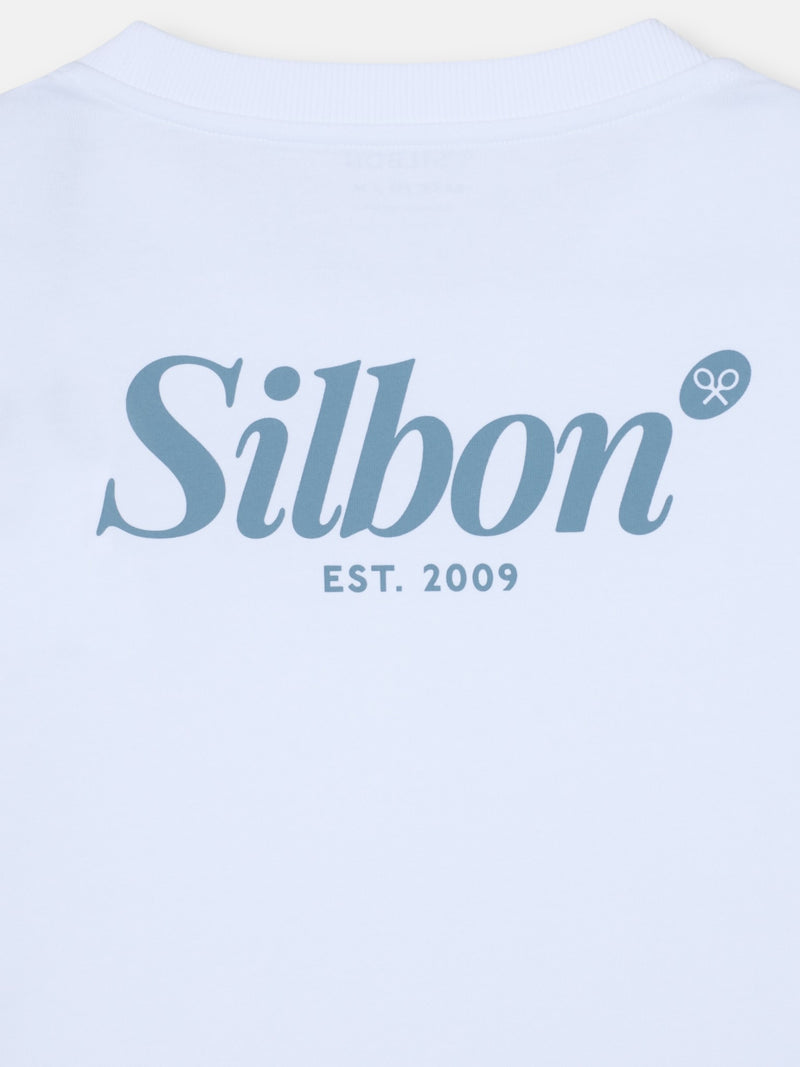 Camiseta silbon pen marker blanca