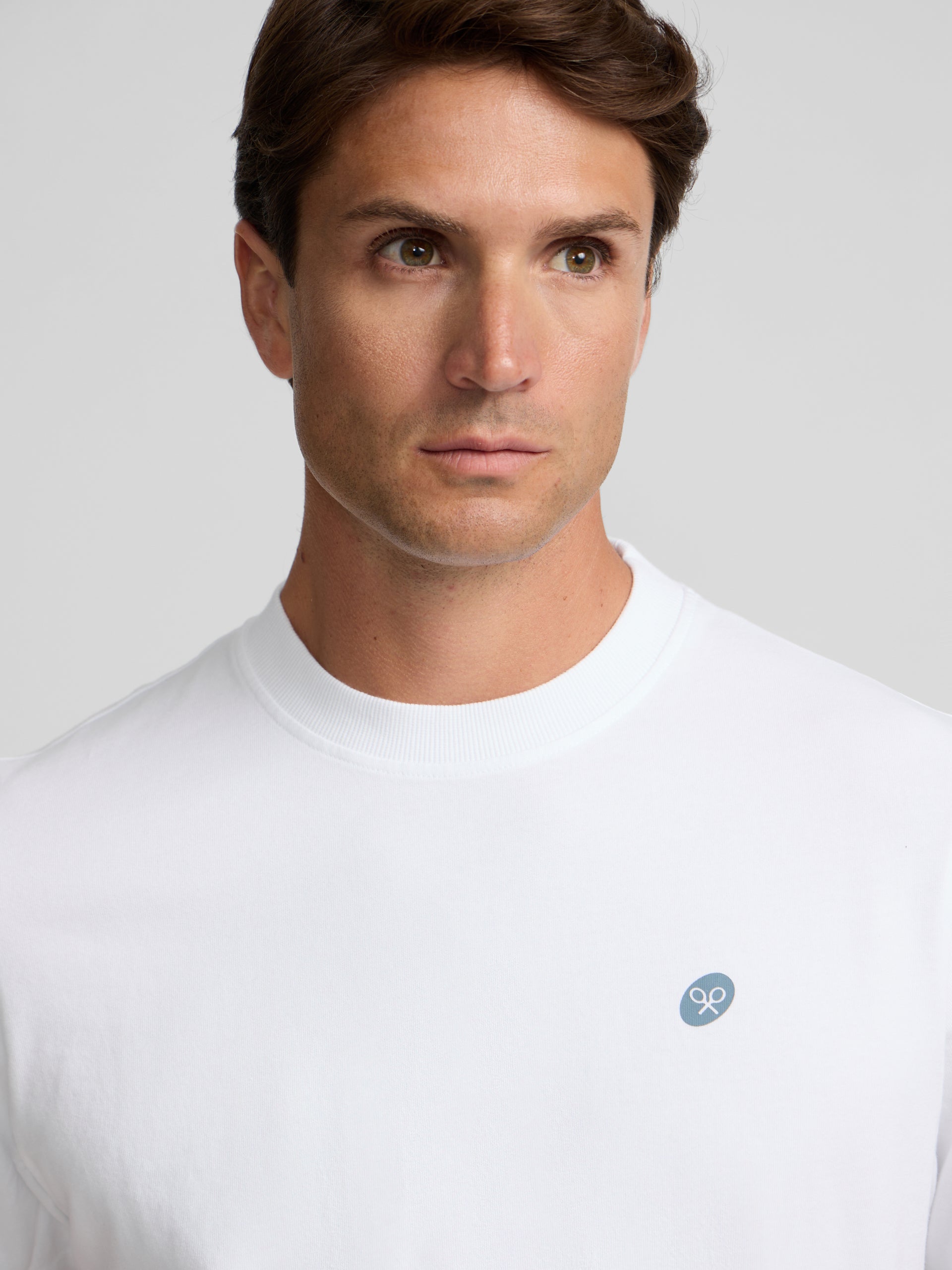 Camiseta silbon pen marker blanca