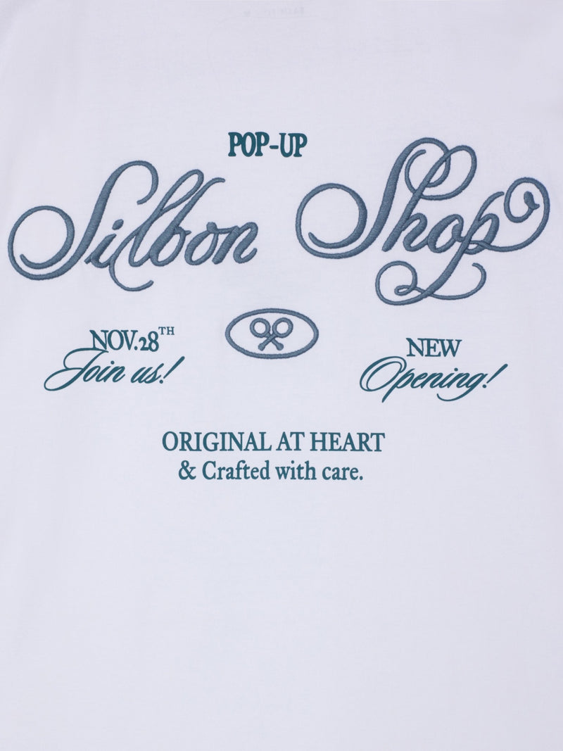 White Silbon Shop T-shirt