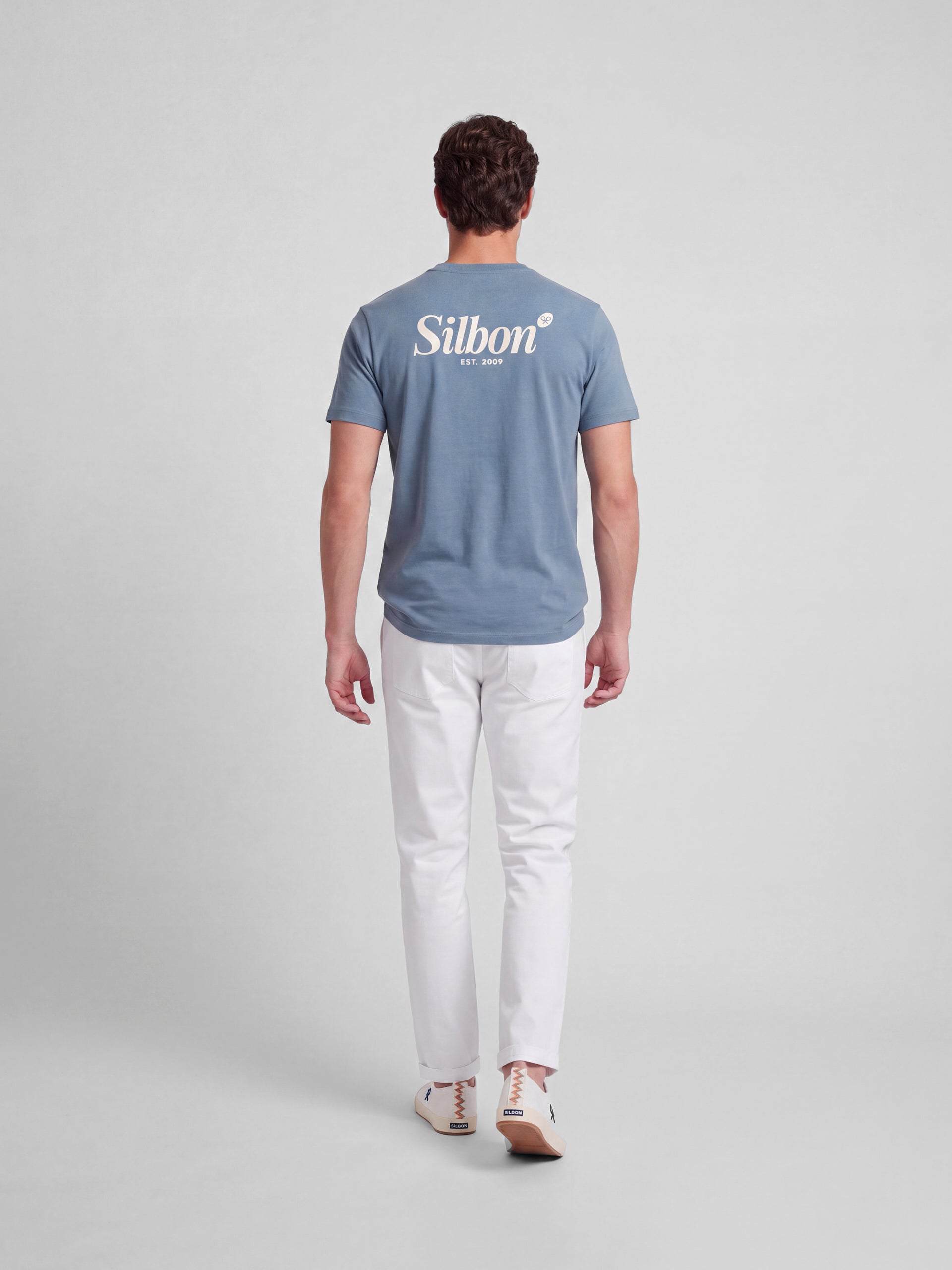 Camiseta silbon pen marker petroleo