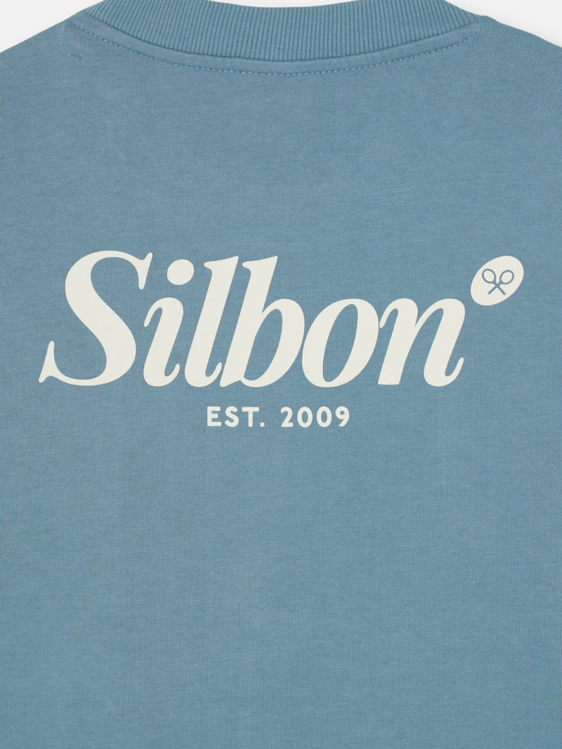 Camiseta Silbon marcador de caneta petróleo