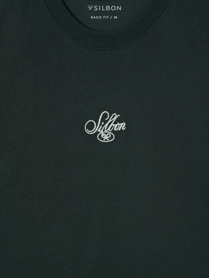Camisola silbon shop verde escuro