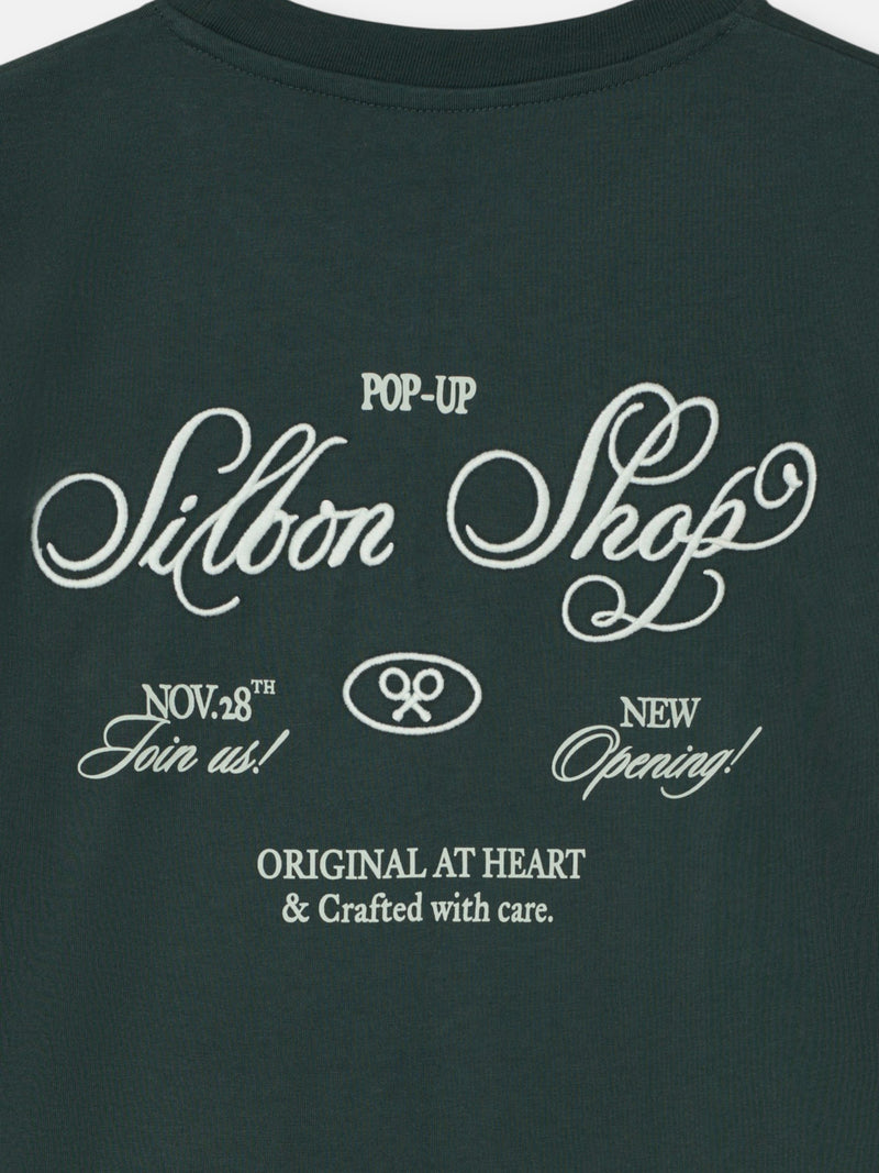 Camisola silbon shop verde escuro