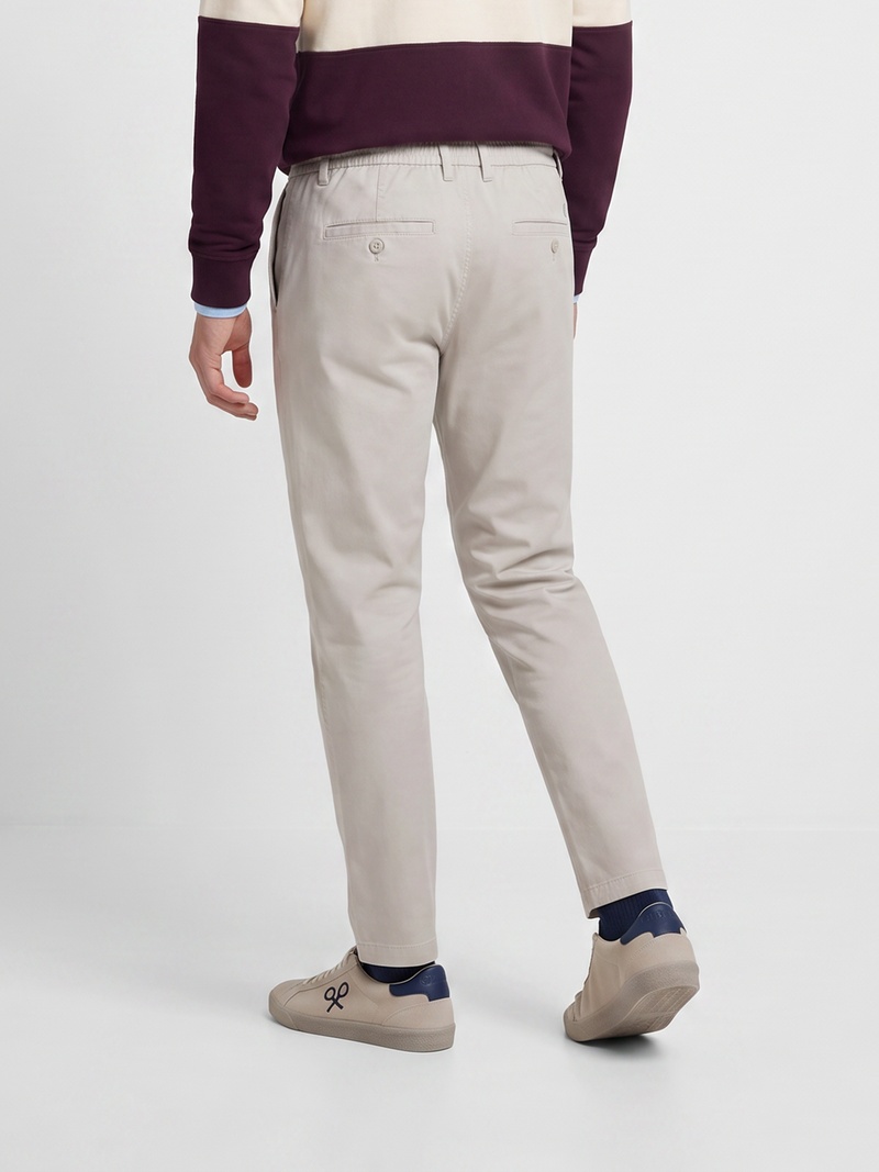Pantalon sport jogger piedra medio
