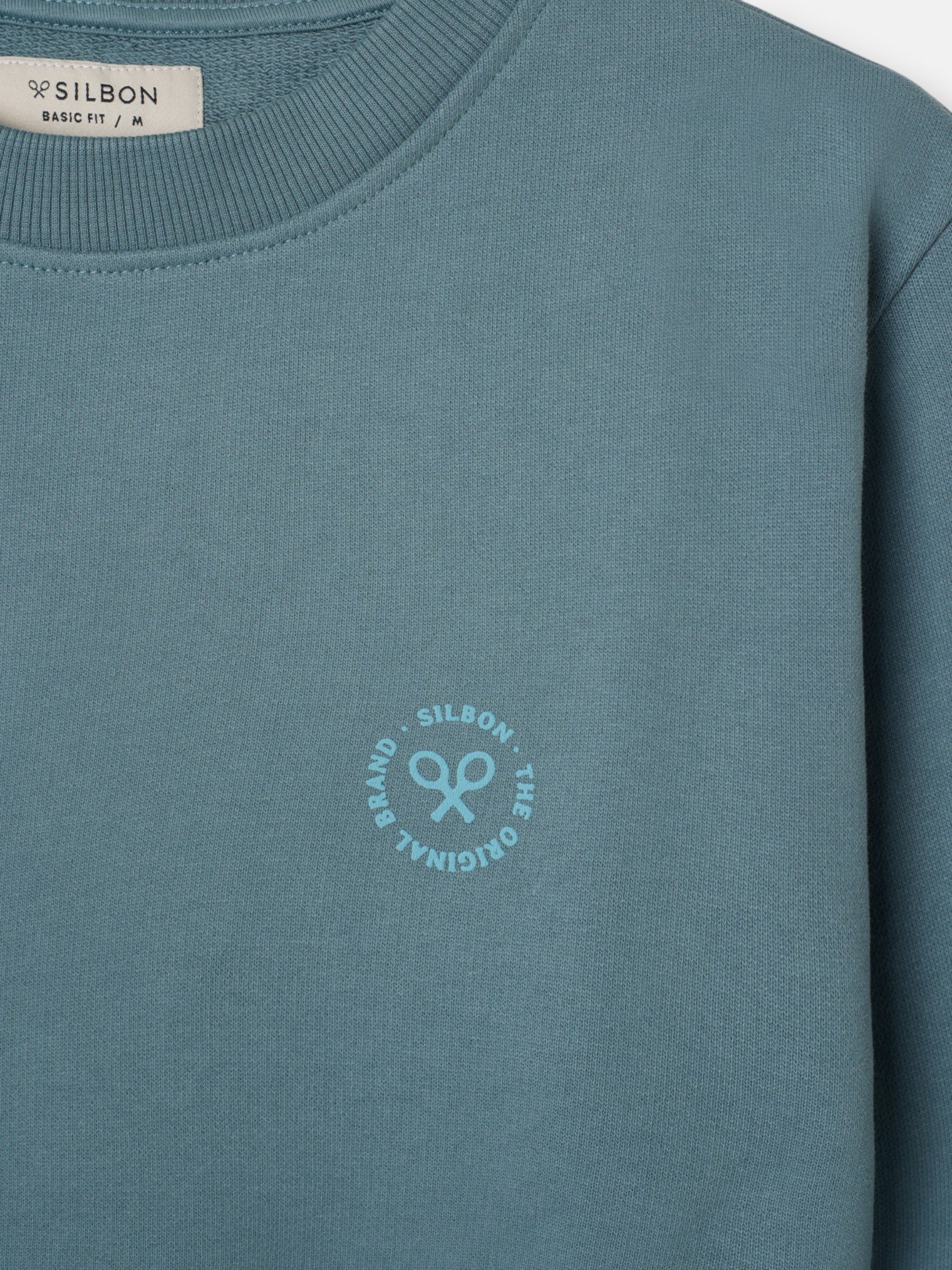 Sudadera traveller club petroleo