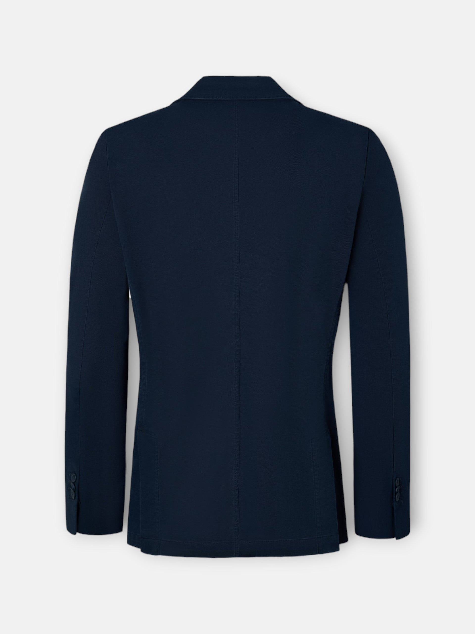 Veste blazer droite bleu marine casual