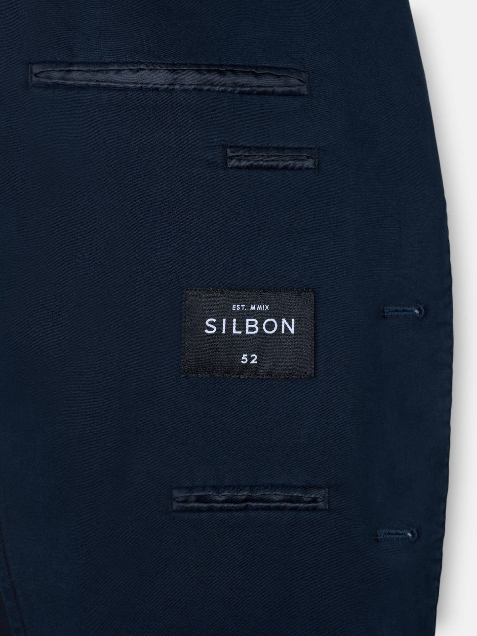 Veste blazer droite bleu marine casual