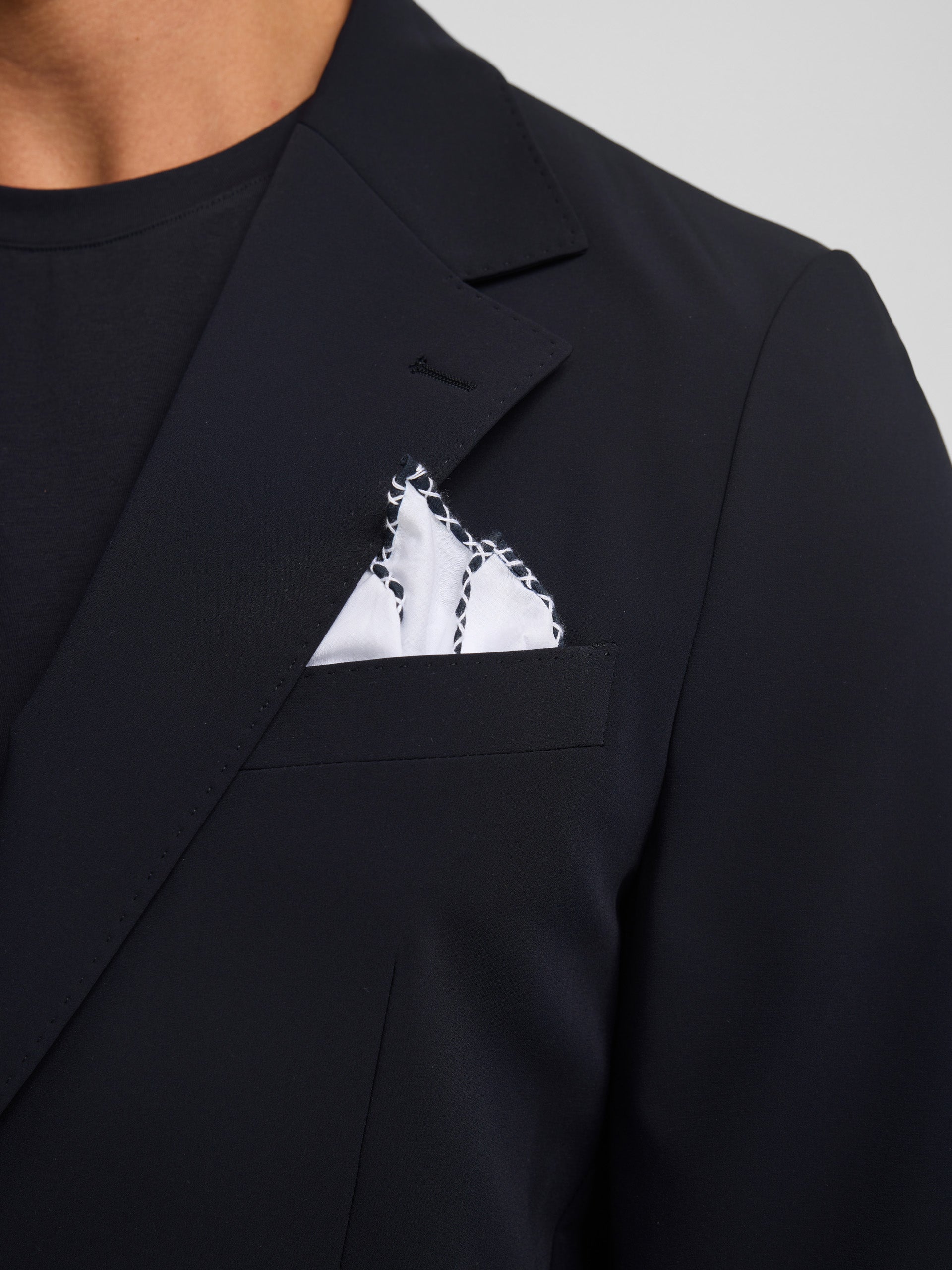 Blazer técnico azul-marinho