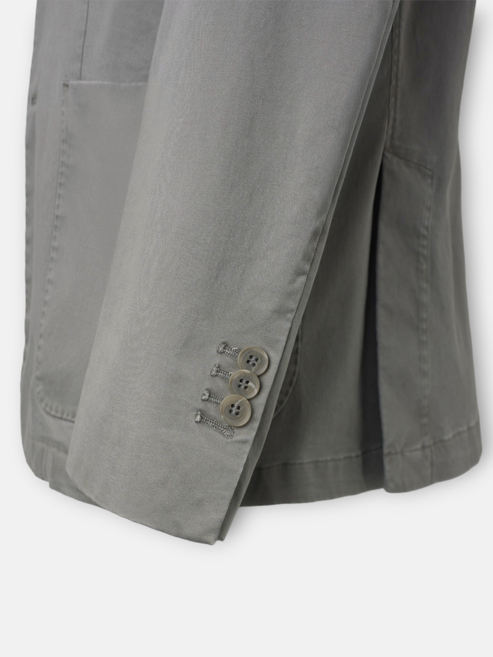 Straight casual khaki blazer