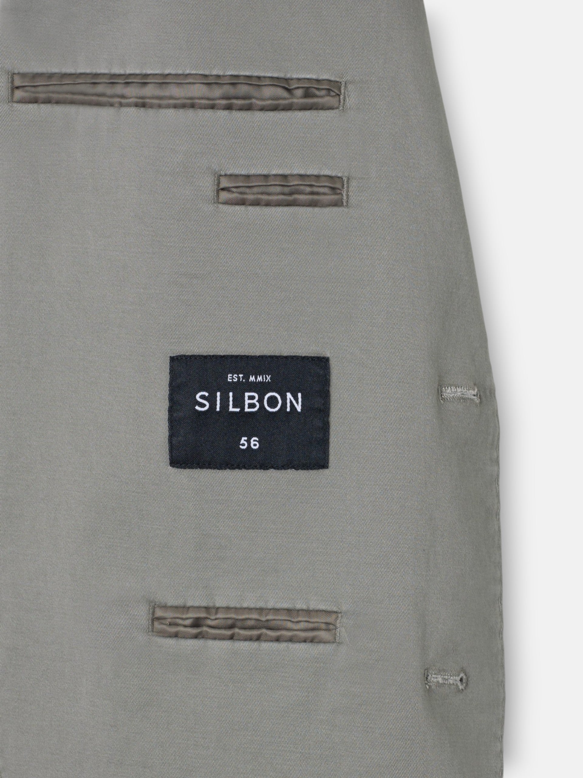 Straight casual khaki blazer