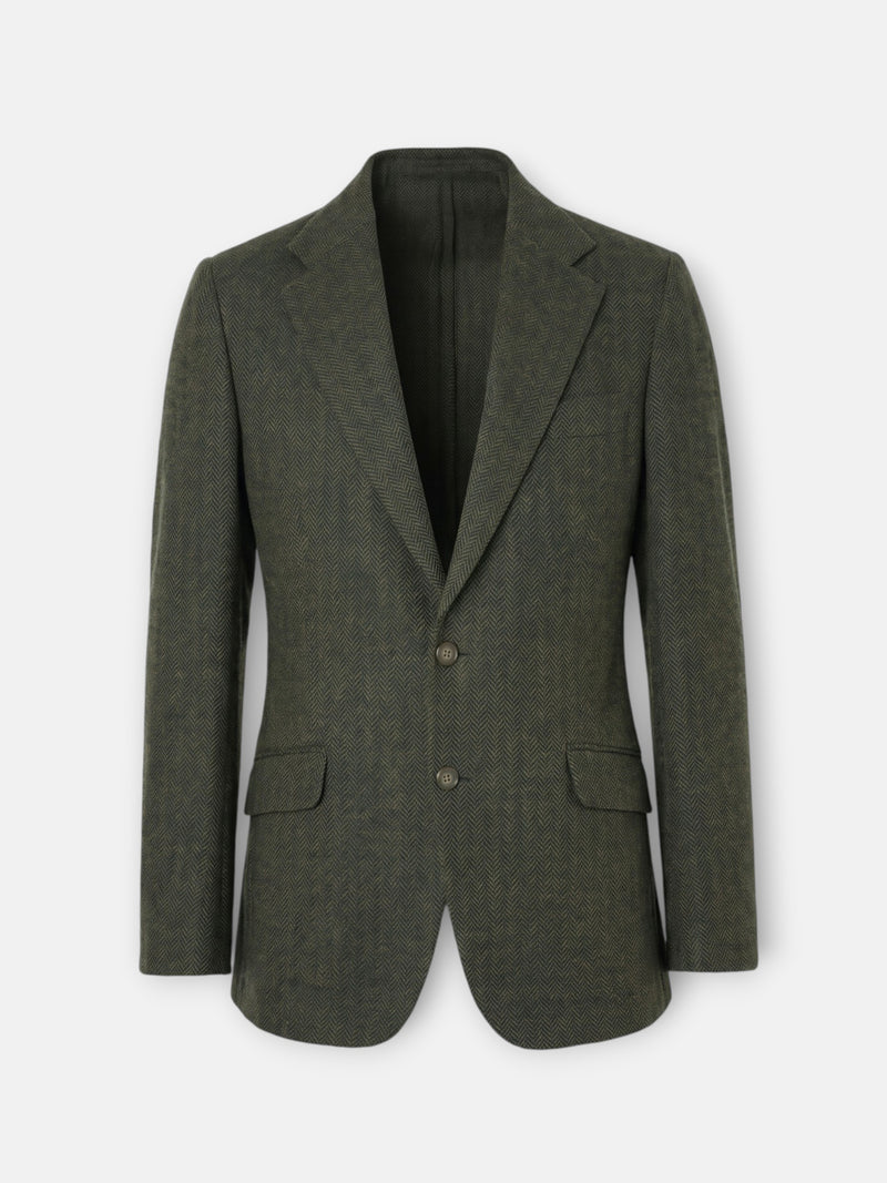 Blazer espinha verde