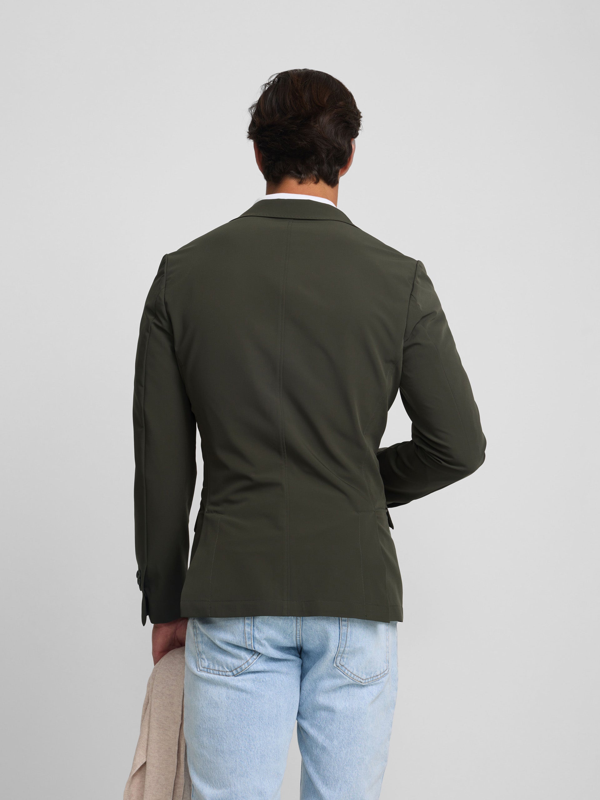 Blazer técnico verde
